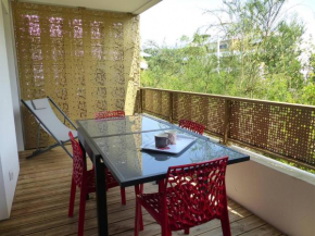 Residence Coeur boise appartement avec terrasse et wifi Espace vert